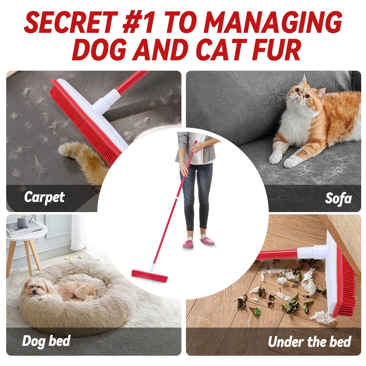 Dreamscape's Pet Hair Removal Broom