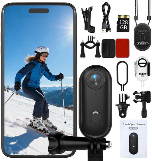 DreamScape Camera - 4K Thumb Action Camera