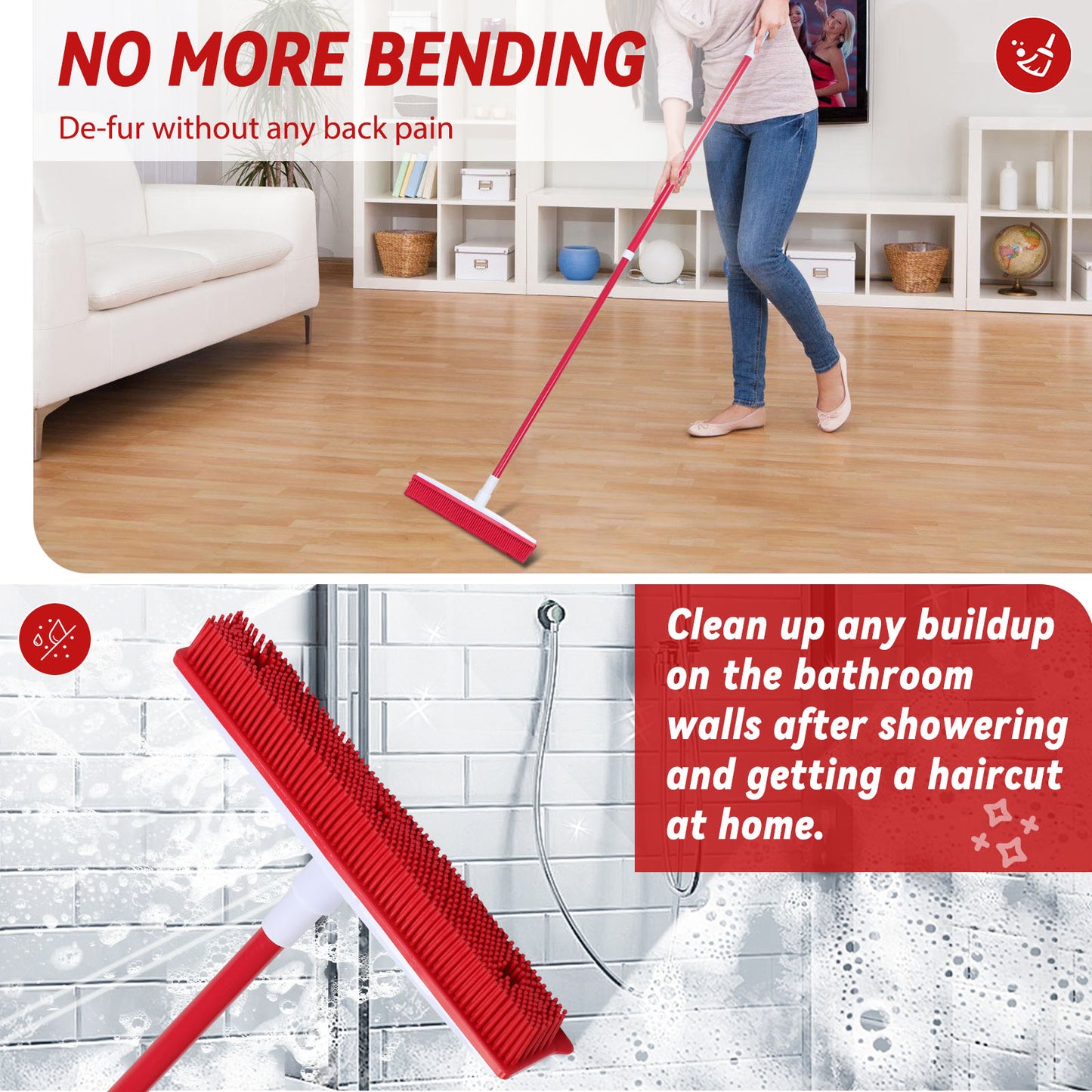 Dreamscape's Pet Hair Removal Broom