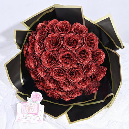 Glitter Roses Bouquet