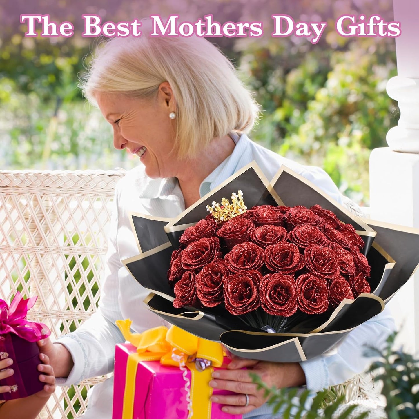 Glitter Roses Bouquet