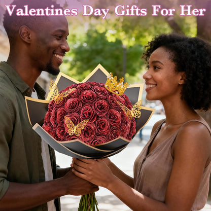 Glitter Roses Bouquet