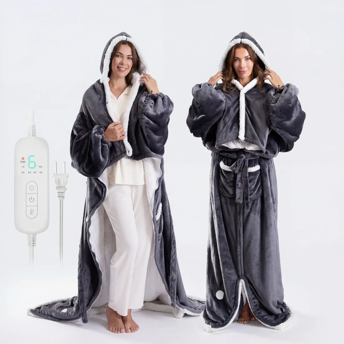 The heated wearable blanket that moves with you
