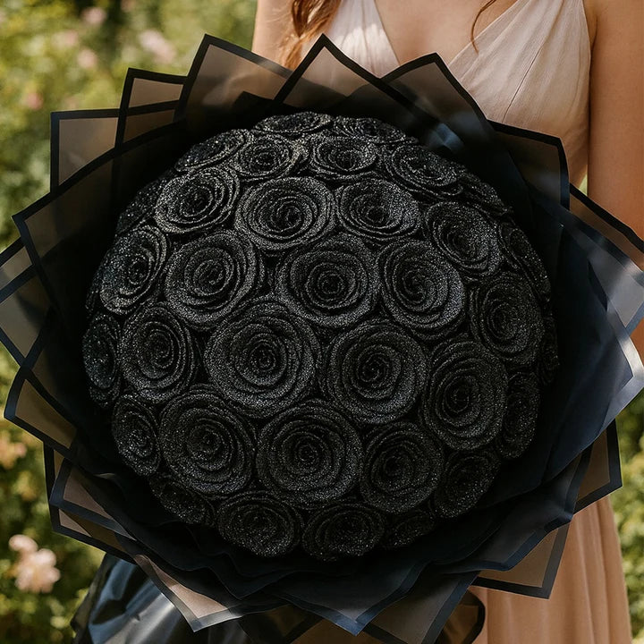 Glitter Roses Bouquet